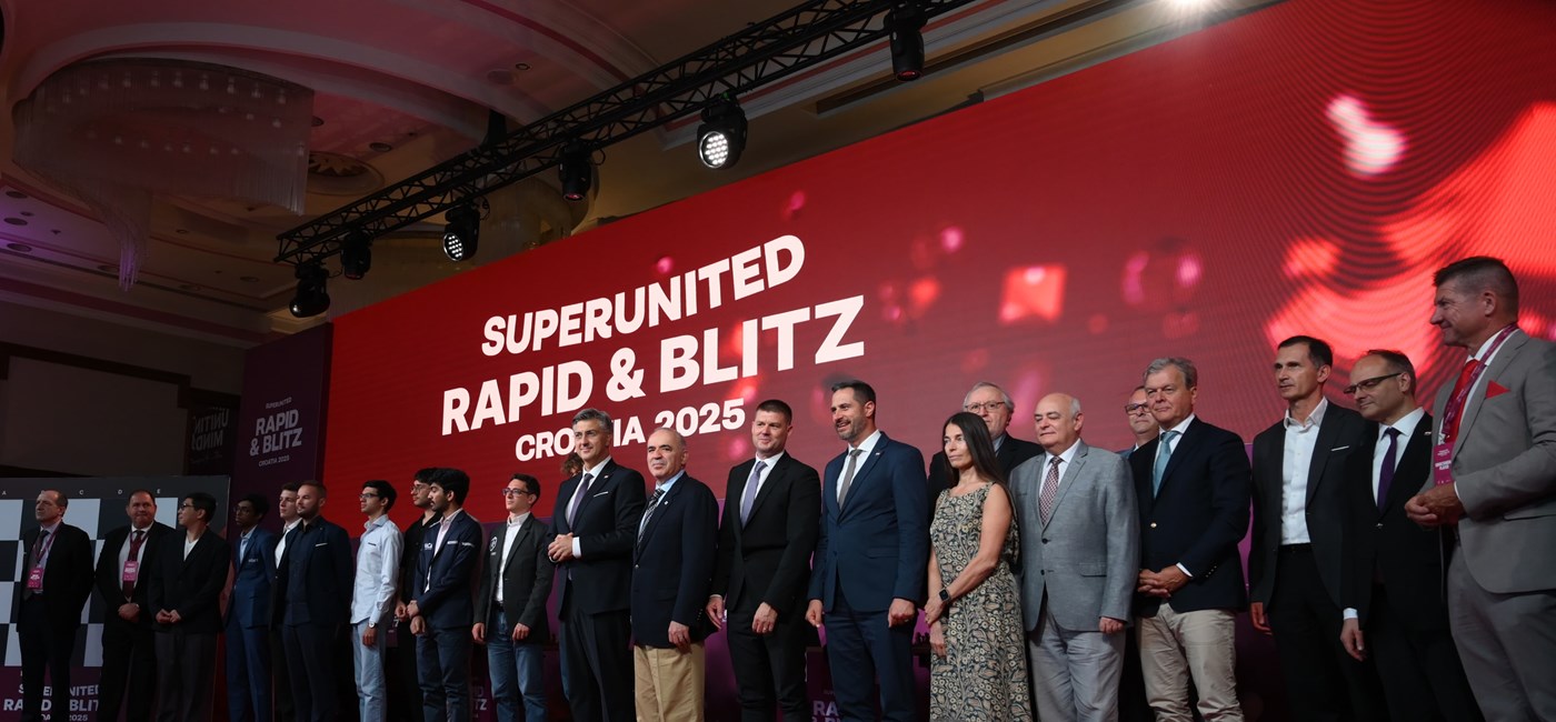 Plenković na otvorenju Grand Chess Toura: Hrvatska ponovno centar šahovskog svijeta